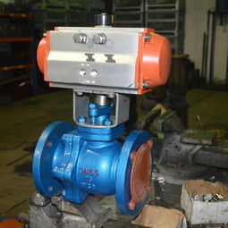 厂家供应Q641F46-16 AT气动衬氟法兰球阀 优质气动阀门的选择